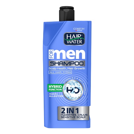 شامپو مردانه آبرسان و ضد شوره هیرواتر کامان